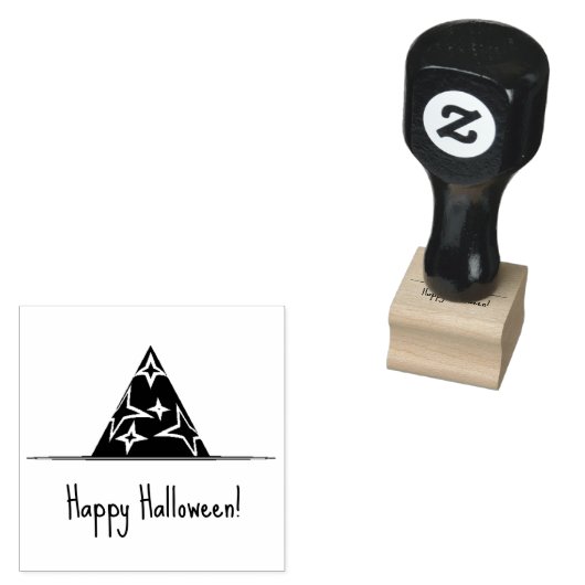 ウィッチハットゴムスタンプ ラバースタンプ (押印)
