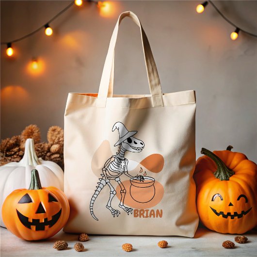 ウィッチハットトートバッグ付き恐竜 トートバッグ