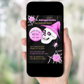 ウィッチハットバブルガムスケリーズハローウィンパーティ 招待状