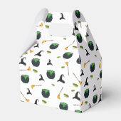 ウィッチハットブロムカルドロンハロウィーンパターン フェイバーボックス (裏面サイド)