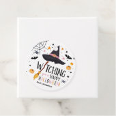 ウィッチハットブロムハッピーハローウィンスパイダーウ不気味ェブ フェイバータグ (インサイチュ)