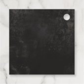 ウィッチハットベビーシャワー付きリトルブー幽霊 フェイバータグ (裏面)