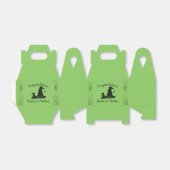 ウィッチハット赤ちゃんシャワーハロウィーン フェイバーボックス (折り畳みなし)