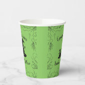 ウィッチハット赤ちゃんシャワーハロウィーン 紙コップ (左)