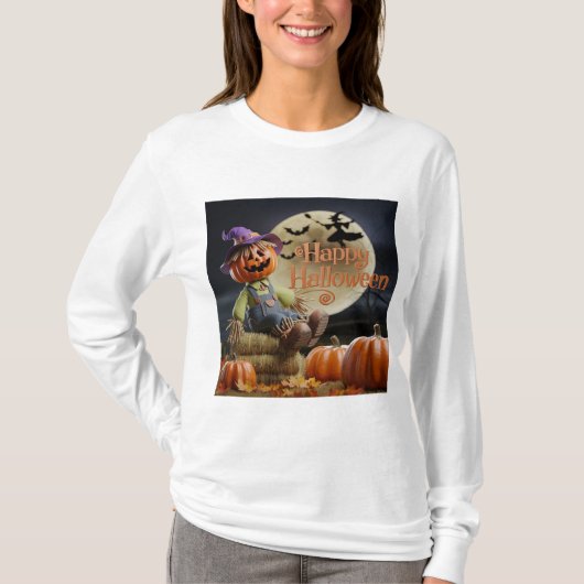 ウィッチハット長袖Tシャツ Tシャツ (正面)