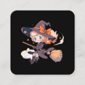 ウィッチハロウィン スクエア名刺 (正面)