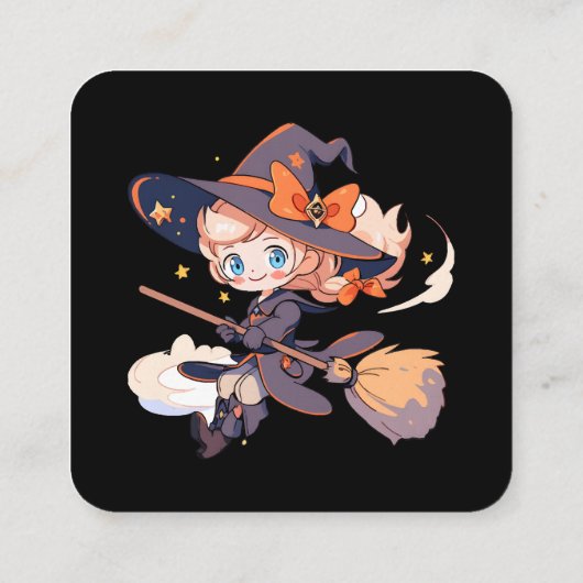 ウィッチハロウィン スクエア名刺 (裏面)