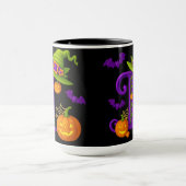 ウィッチハロウィーンイニシャル"I"マグ マグカップ (中央)