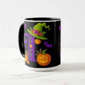 ウィッチハロウィーンイニシャル"I"マグ マグカップ (正面左)