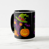 ウィッチハロウィーンイニシャル"Y"マグ マグカップ (正面左)