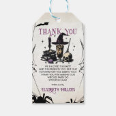 ウィッチハロウィーンナイトパーティー ギフトタグ (正面)