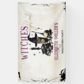 ウィッチハロウィーンナイトパーティー 横断幕 (縦)