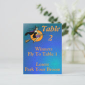 ウィッチハロウィーンバンコテーブルカード番号2 ポストカード (スタンド正面)