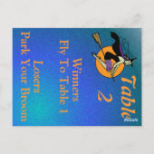 ウィッチハロウィーンバンコテーブルカード番号2 ポストカード (裏面)