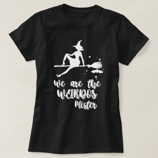 ウィッチハロウィーンボホ引用文Tシャツ Tシャツ (デザイン正面)