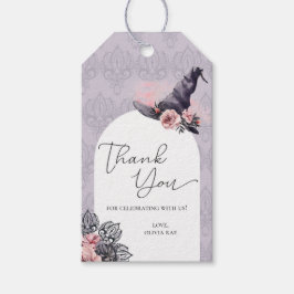 ウィッチハロウィーン誕生日またはベビーシャワー ギフトタグ