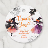 ウィッチハロウィーン誕生日パ感謝していーティー フェイバータグ (正面)