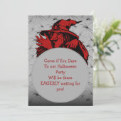 ウィッチハローウィンパーティ招待状 招待状 (スタンド正面)