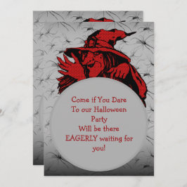 ウィッチハローウィンパーティ招待状 招待状