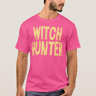 ウィッチハンターハロウィーン簡単怠惰 Tシャツ
