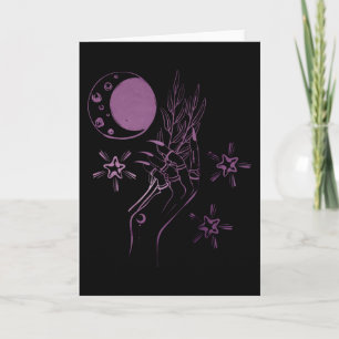 ウィッチハンド魔法パワー神秘的グラデーション黄色 カード