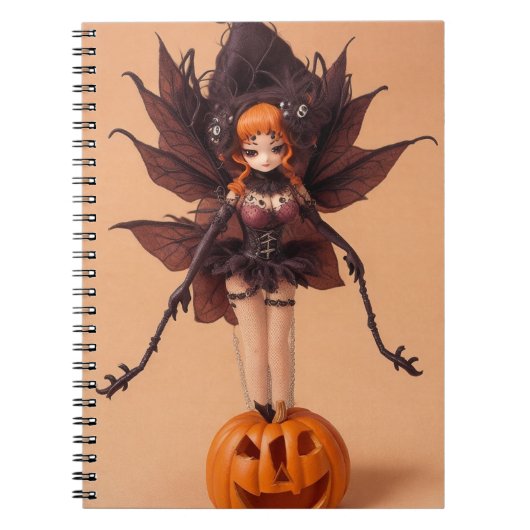 ウィッチハ疑問に思ロウィーンノート ノートブック (正面)