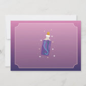 ウィッチバースデーパーティーWands Ready Girls写真 招待状 (裏面)