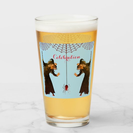 ウィッチパーティー タンブラーグラス (ドリンク裏面)