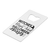 ウィッチヒッセスハロウィーンキス クレジットカード栓抜き (裏面アングル)