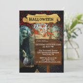 ウィッチファンタジーダークフォレストハローウィンパーティ 招待状 (スタンド正面)