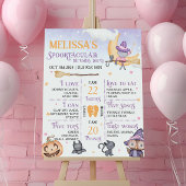 ウィッチファースト誕生日マイルストーン記号 ポスター