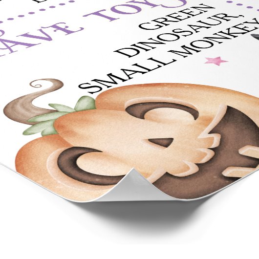 ウィッチファースト誕生日マイルストーン記号 ポスター (角)