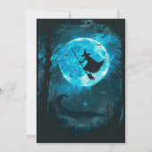 ウィッチフルムーンこうもりフォレストハローウィンパーティ 招待状 (裏面)