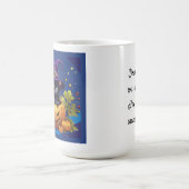 ウィッチブラックキャットキットカボチャすべて許可エブマグ コーヒーマグカップ (中央)