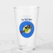 ウィッチブラックキャット飛んでいる過去ムーンブロムスターズ タンブラーグラス (裏面)