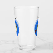 ウィッチブラックキャット飛んでいる過去ムーンブロムスターズ タンブラーグラス (左)