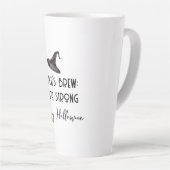 ウィッチブリューホワイトハロウィーン カフェラテマグ (右アングル)