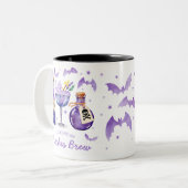 ウィッチブルハロウィーンカクテル ツートーンマグカップ (正面左)