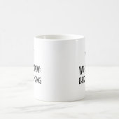 ウィッチブルホワイトハロウィーンコーヒーマグ コーヒーマグカップ (中央)