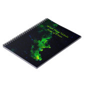 ウィッチヘッドネブラ深い宇宙天文学イメージ ノートブック (左側)