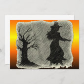 ウィッチペンシル招待状 招待状 (正面/裏面)