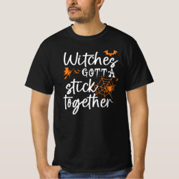 ウィッチャーズは一緒にクイックティックしなければならない ファニーハロウィーンギフト Tシャツ
