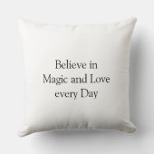 ウィッチユニコーン魔法ファンタジーアートボホホームデコール クッション (裏面)