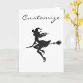 ウィッチライディングブロムハロウィンサンダー_コーブ カード (黄色い花)