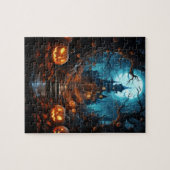 ウィッチリトリートインフォレストハロウィーン ジグソーパズル (横)