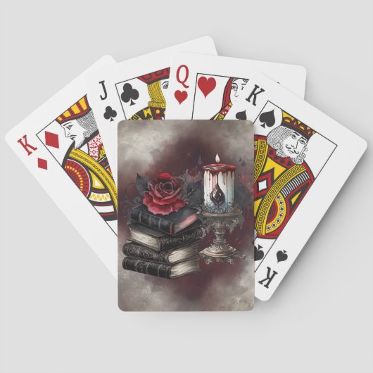 ウィッチリー | スペルブックトームズ&スカルキャンドル トランプ (裏面)