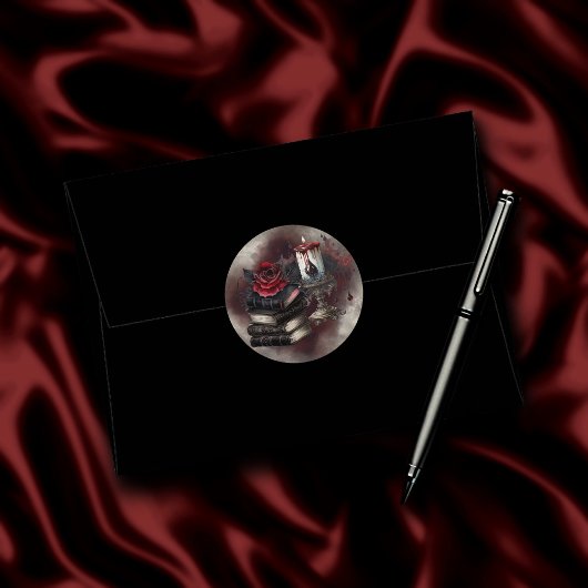 ウィッチリー | スペルブックトームズ&スカルキャンドル ラウンドシール