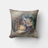 ウィッチリー | パステルスペルブックトームズアンドクリスタルボール クッション (正面)