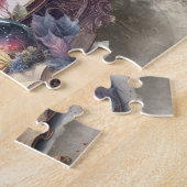 ウィッチリー | パステルスペルブックトームズアンドクリスタルボール ジグソーパズル (側面)