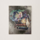 ウィッチリー | パステルスペルブックトームズアンドクリスタルボール ジグソーパズル (縦)